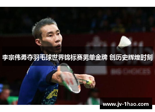 李宗伟勇夺羽毛球世界锦标赛男单金牌 创历史辉煌时刻